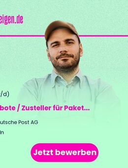 Postbote / Zusteller für Pakete und Briefe (m/w/d) - Köln
