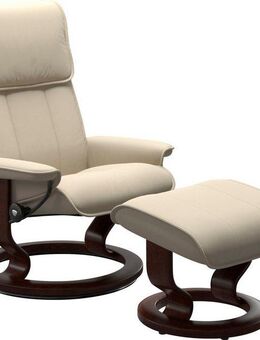Stressless® Relaxsessel Admiral, mit Classic Base, Größe M & L, Gestell Braun