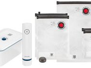 Zwilling Aufbewahrungssystem Fresh & Save, Kunststoff, (Set, 7-tlg., 1 Pumpe, 1 Vakuumbox (L), 2 Vakuumbeutel (S) + (M), 1 Vakuumbeutel (L), Vakuum Starter-Set, Kunststoff, spülmaschinengeeignet, Box, Beutel