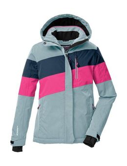 Killtec Skijacke KSW 197 GRLS SKI JCKT Wasserdicht, atmungsaktiv, verstellbare Kapuze, viele Taschen