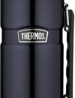 THERMOS Isolierflasche Stainless King, mit praktischem Tragegriff