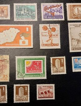 14 Briefmarken MAGYAR POSTA, gestempelt, von 1952 bis 1973 - Leverkusen