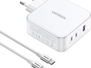 UGREEN Nexode USB-A+2*USB-C 140W GaN Fast Charger+USB-C Cable Laptop-Ladegerät