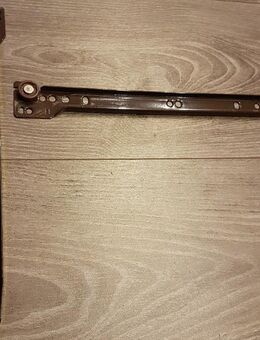 2 x Schreibtisch Metallschienen mit Rollen 300 mm 35 kg belastbar - Verden (Aller)