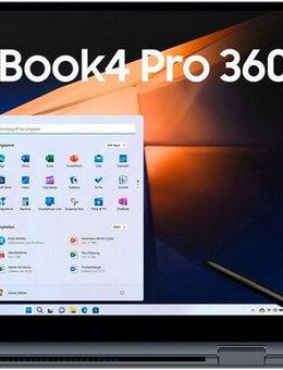 Samsung Galaxy Book4 Pro 360 (NP960Q) 16'' Convertible Notebook (40,6 cm/16 Zoll, Intel Core Ultra 7, 1024 GB SSD, Intel Core Ultra 7 Prozessor, 16 GB + 1 TB)