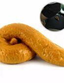 Fake Kot Gummi Künstliche Scheiße Witz Scherz Streich 11×5,5cm Braun 9,90 €* in 78052