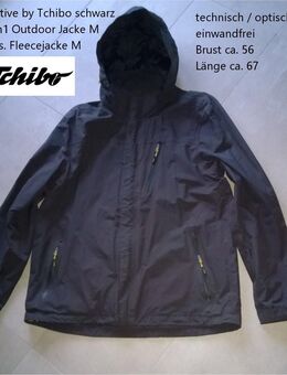 Active By Tchibo TCM Outdoor Trekking Regen 2in1 Sport Jacke Men M sw - Fürth