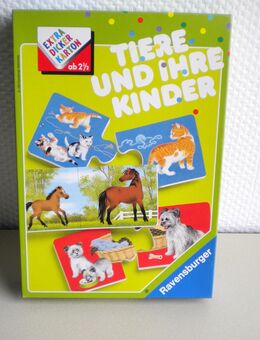 Ravensburger-Spiel-Tiere und ihre Kinder von 1998,ab 2,5 Jahre,1-4 Spieler - Linnich