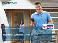 Teamleiter Customer Service (m/w/d) - Hirschberg (Bergstraße)