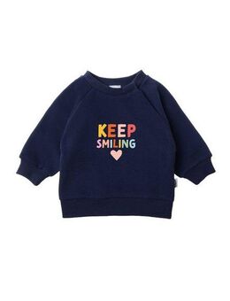 Liliput Sweatshirt Keep Smiling mit Rundhalsausschnitt