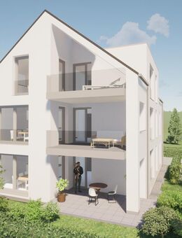 Großzügige 4-Zimmerwohnung mit großer Süd-West-Terrasse in ruhiger Lage - Generalsanierung und Erweiterung - Herzogenaurach