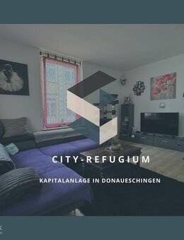 City-Refugium: Solide Kapitalanlage mit Stellplatz - renoviert, vermietet, zentral in Donaueschingen - Donaueschingen