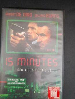 VHS - 15 Minutes - Der Tod kommt Live - FSK18 - Essen