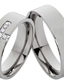 Partnerringe Titan PT015 Silber - Aholming