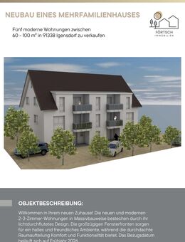 Neubau eines Mehrfamilienhauses mit 5 Wohneinheiten - Igensdorf