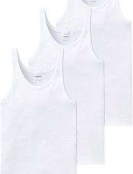 Schiesser Unterhemd "Original Classics" (3er-Pack) mit Markenlabel