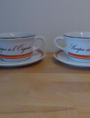 2 (Zwiebel-) Suppentassen Wächtersbach Gourmet in 45130