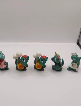 Die Dapsy Dino Familie 1997/kann auch einzeln verkauft werden. 5 Stück als Set. - Essen