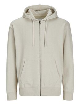 Jack & Jones Kapuzensweatjacke JJECHARGE SWEAT ZIP HOOD NOOS mit Rippbündchen
