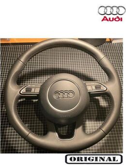 LEDER LENKRAD AUDI Q5 8R Q7 4L MFL WIPPEN SCHWARZ 4L0419091AQ CJM - Dortmund Wickede