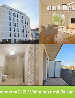 Erstbezug, moderne 2-Zimmer-Neubauwohnung mit Balkon, in Ludwigsfelde - Ludwigsfelde