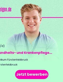 Gesundheits- und Krankenpflegekraft (m/w/d) als Pflegerische Leitung der Zentralen Notaufnahme - Fürstenfeldbruck