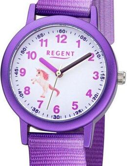 Regent Quarzuhr F1365 - 3175.19.19, Armbanduhr, Kinderuhr, Geschenkideee, Geburtstag, Schulanfang, Lernuhr