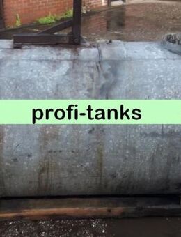 S6 gebrauchter 1.500 Liter Stahltank doppelwandig auf Holzkufen Lagertank Dieseltank Heizöltank Wassertank Löschwassertank Lagerbehälter - Hillesheim (Landkreis Vulkaneifel)