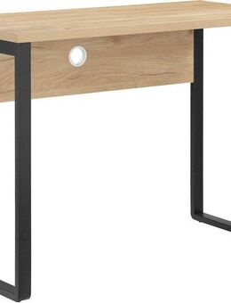 Places of Style Schreibtisch Moid, Computertisch, Kabeldurchlass, Metallkufen, Breite 100 cm