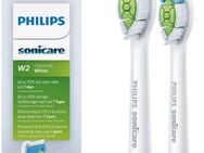 Philips Sonicare Aufsteckbürsten Standard W2 Optimal White, Farbe weiß, mit der Bürstenkopferkennung, Standardgröße