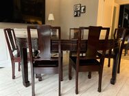 Tisch mit 6 Stühlen**Vollholz/ Kirschholz**Handarbeit aus Japan - Hamburg
