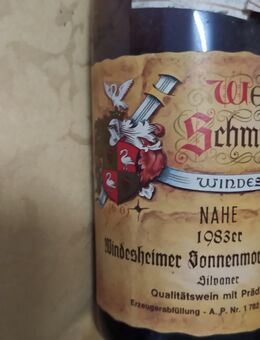 Wein Jahrgang: 1983 Nahe Windesheimer Sonnenmorgen - Blomberg Cappel