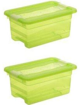 keeeper Aufbewahrungsbox cornelia (Set, 6 St), mit Deckel, Schiebeverschluss