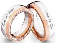 Partnerringe Edelstahl PE107s - Aholming