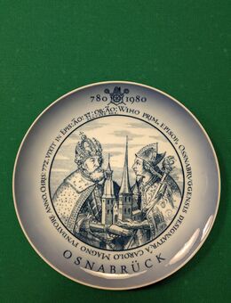 Wandteller Karl der Große - Osnabrück