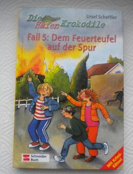 Die Hafenkrokodile Fall 5: Dem Feuerteufel auf der Spur,Ursel Scheffler,Schneider Verlag,2001 - Linnich