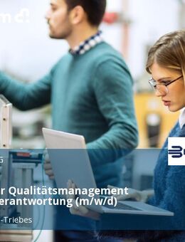 Teamleiter Qualitätsmanagement Materialverantwortung (m/w/d) - Zeulenroda-Triebes