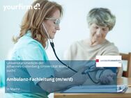 Ambulanz-Fachleitung (m/w/d) - Mainz