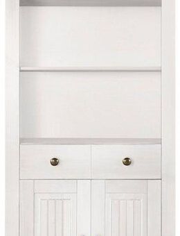 Home affaire Bücherregal Liotta, mit 3 verstellbare Einlegeböden, 1 Schubkasten, massives Kiefernholz