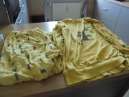 Damen Schlafanzug gelb gemustert Gr. L Frotte - Plattling