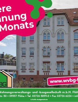 Sparen mit unserer **Wohnung des Monats** - Flöha