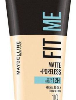 MAYBELLINE NEW YORK Foundation Maybelline New York Fit Me! Matte + Poreless Make-Up, mit langanhaltender Formel