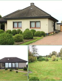 Bungalow in ruhiger Wohnlage von Rhauderfehn mit freiem Blick auf angrenzende Wiesen und Felder! - Rhauderfehn