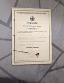 Patenturkunde in 53894