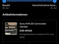 Videokamera sony Funktioniert einwandfrei - Hagen (Stadt der FernUniversität) Wehringhausen
