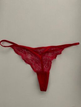 Hunkemöller Dessous sexy spitzen String Tanga Größe M in rot - Stuttgart