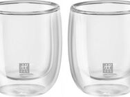 Zwilling Espressoglas Gläser-Set Sorrento, 2er Set, Borosilikatglas, doppelwandig, Fassungsvermögen je Glas ca. 80 ml