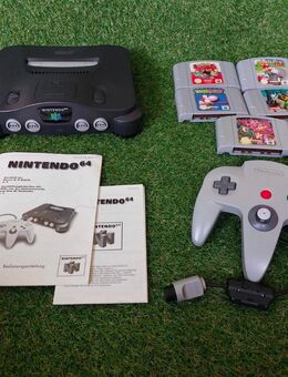 Super Nintendo 64 mit Controller und 5 spielen - Berlin