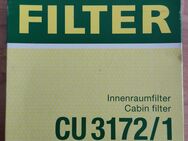 MANN-FILTER CU 3172/1 Innenraumfilter Innenraumluft – Neu in OVP - Mercedes Benz E-Klasse W211 S211 CLS C219 - Gelsenkirchen