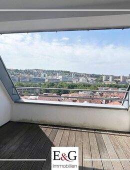 Stilvolles Wohnen mit Panoramablick - 3-Zimmer-Wohnung mit offenem Kamin - Stuttgart